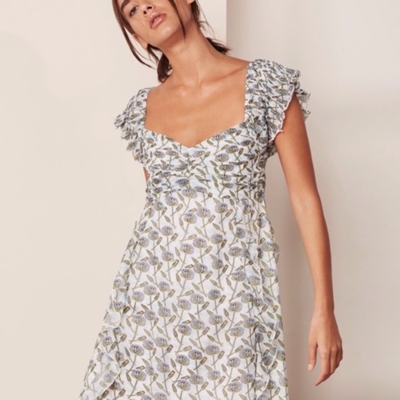 Foxiedox Printed Bardot Maxi Dress Size S - Picture 8 of 16